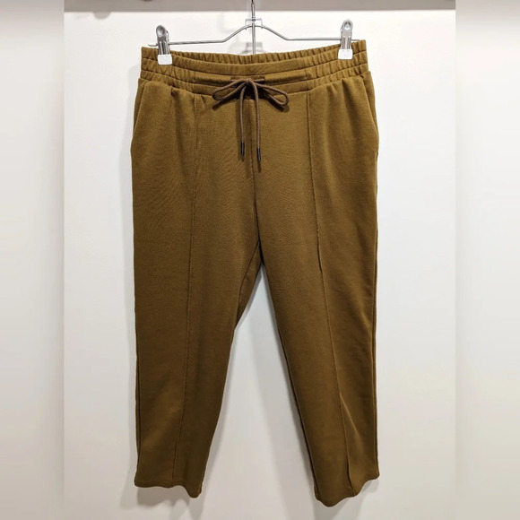 A New Day Olive Ankle Length Casual Pull On Pants Size Small - Picture 1 of 8
